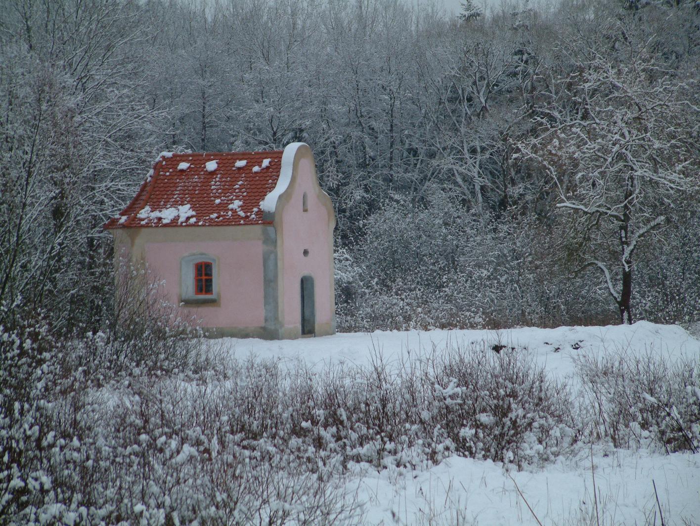Das Haus im Schnee